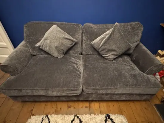 The Great Sofa Company – Bromfield Large 3-Seater Sofa (Manhattan Charcoal)