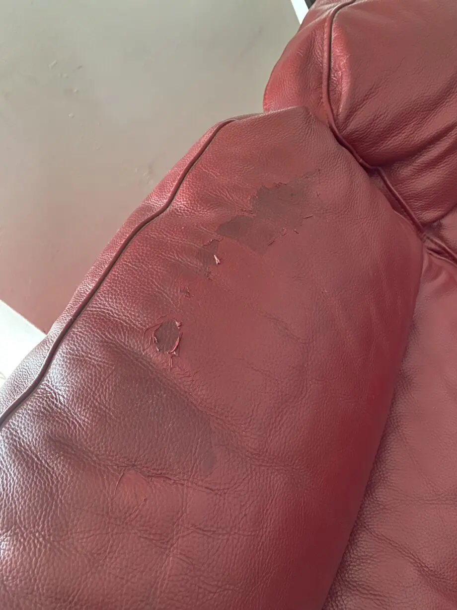 Red Leather Recliners