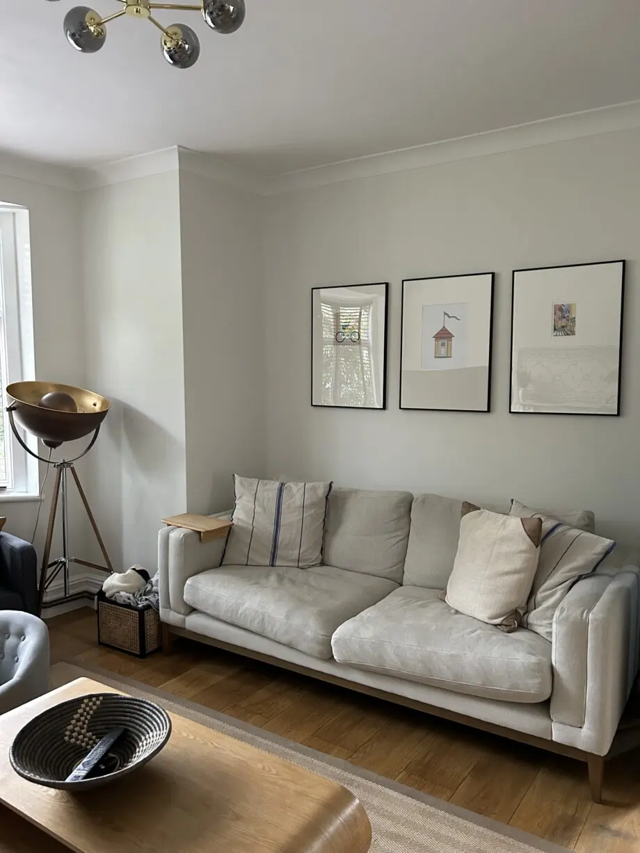 Cream Super Soft Family Couch