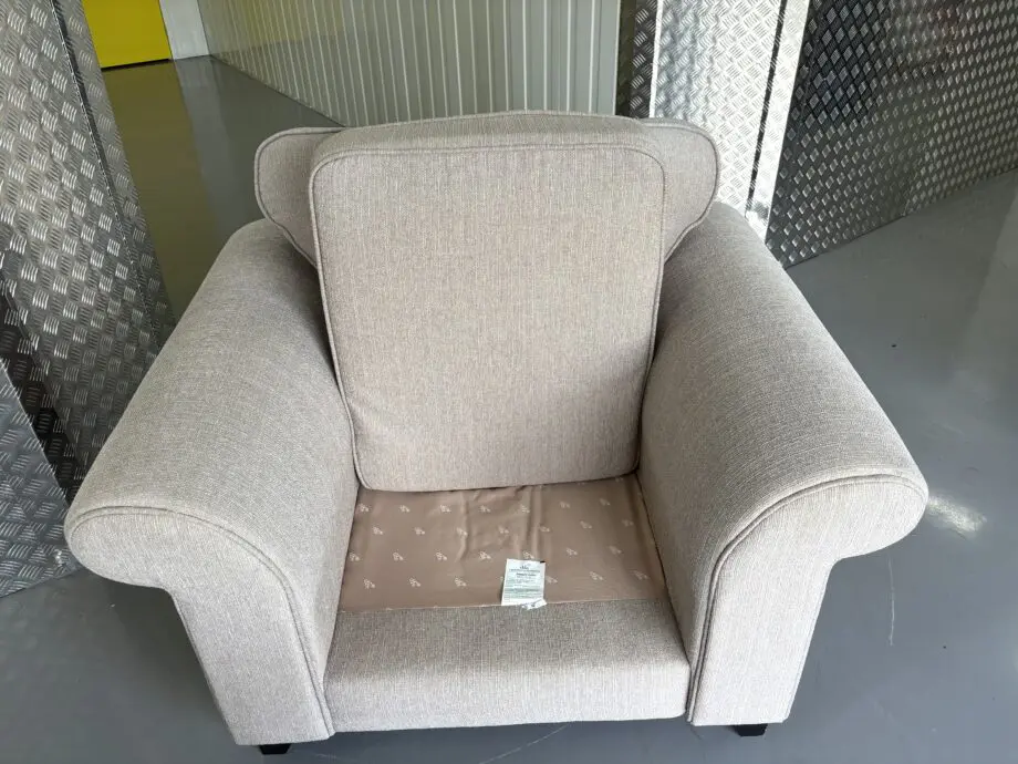 DFS Grey 2-Seater Sofa and Armchair
