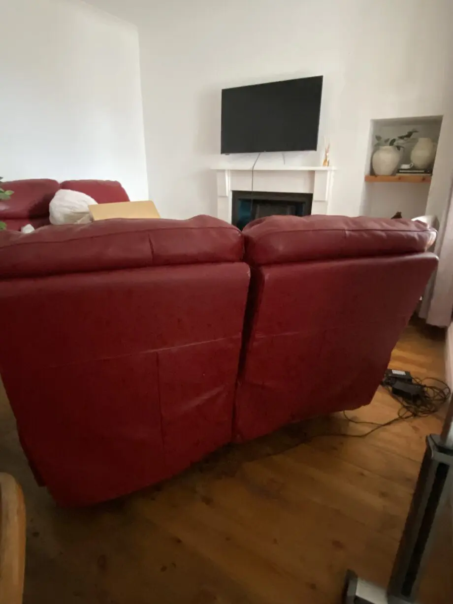 Red Leather Recliners