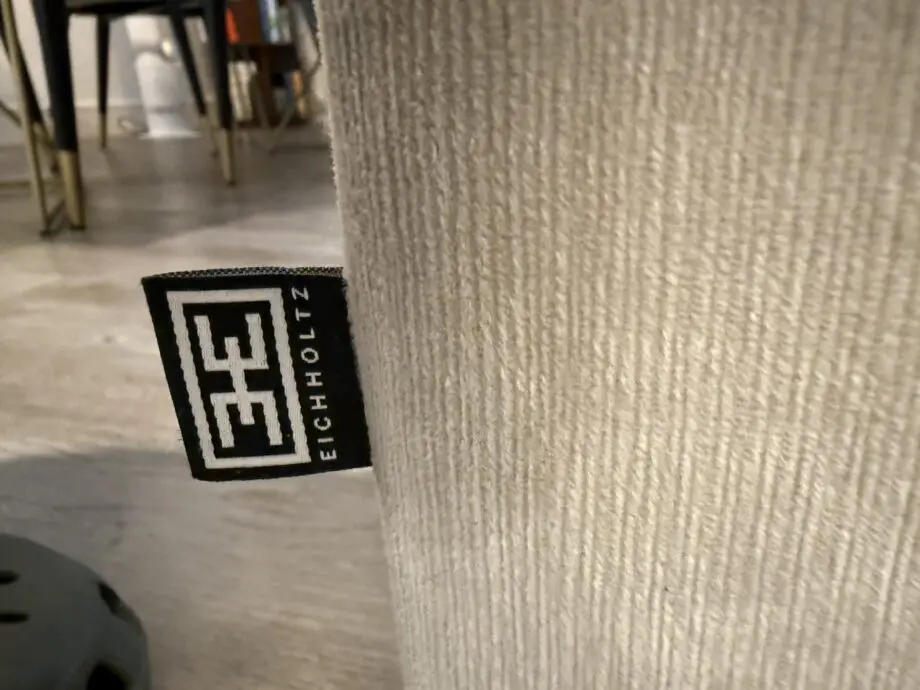 Eicholtz Beige Suede Sofa