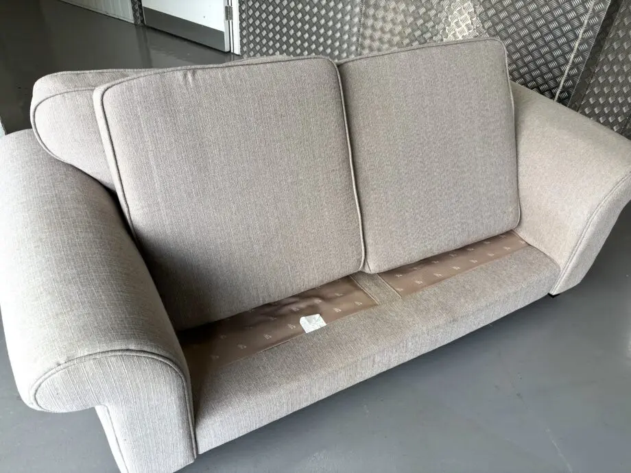 DFS Grey 2-Seater Sofa and Armchair
