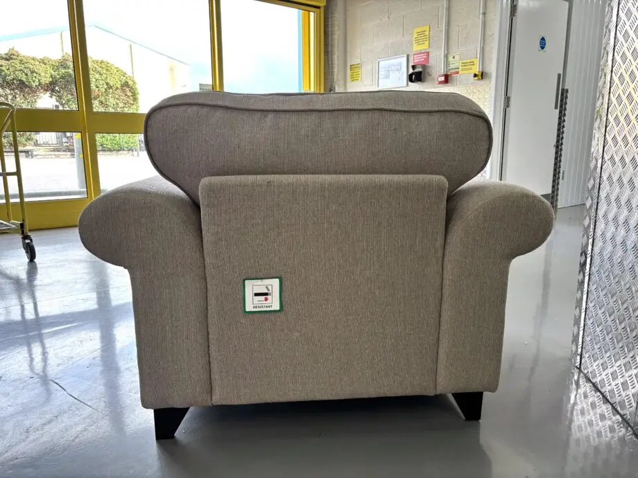 DFS Grey 2-Seater Sofa and Armchair
