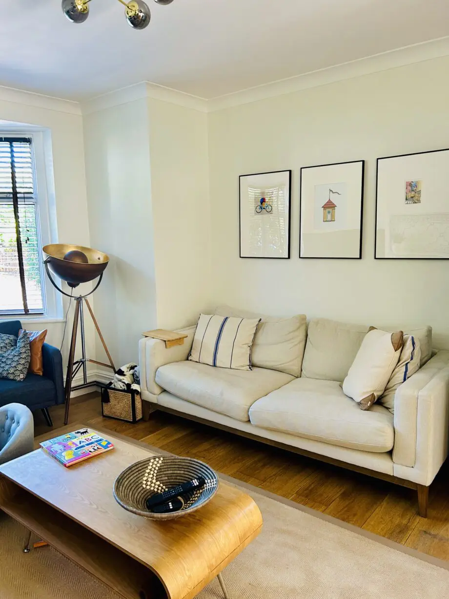 Cream Super Soft Family Couch