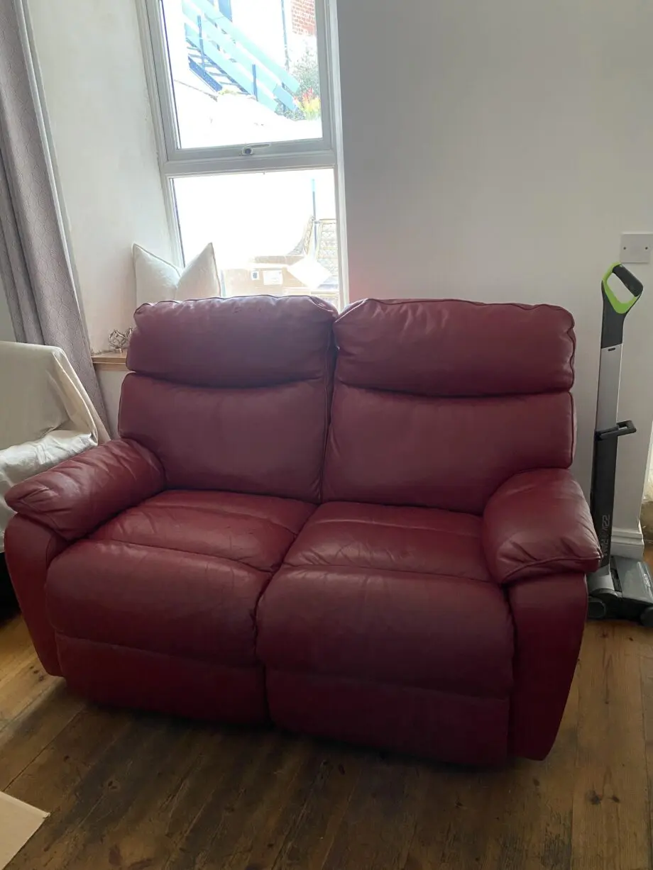 Red Leather Recliners