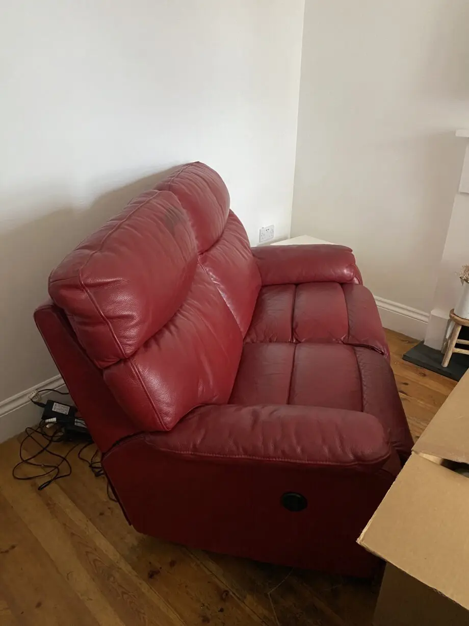 Red Leather Recliners