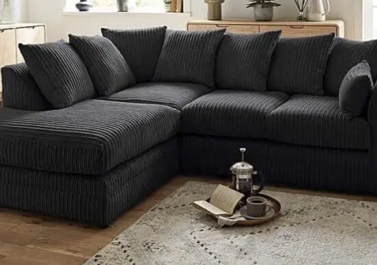 Left hand side corner sofa