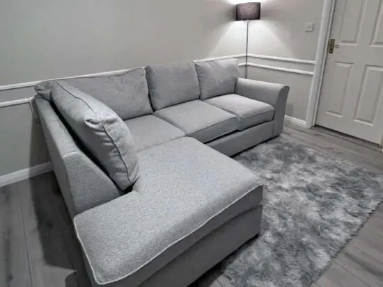 ORKA Bundle Express Left Hand Facing Arm Open End Corner Sofa For Sale