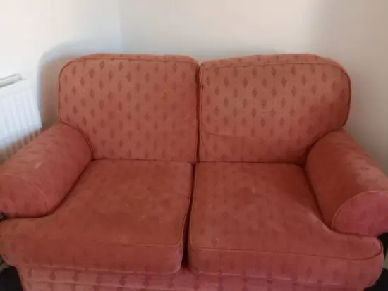 Red sofa