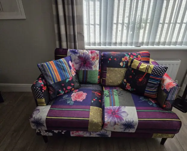 Love Sofa multi colour 2 Seater sofa