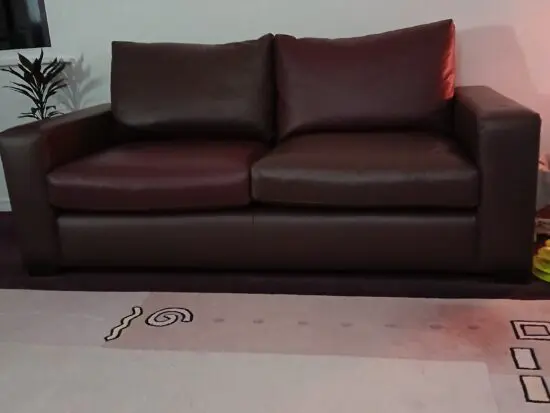 3 seater Leather Setee