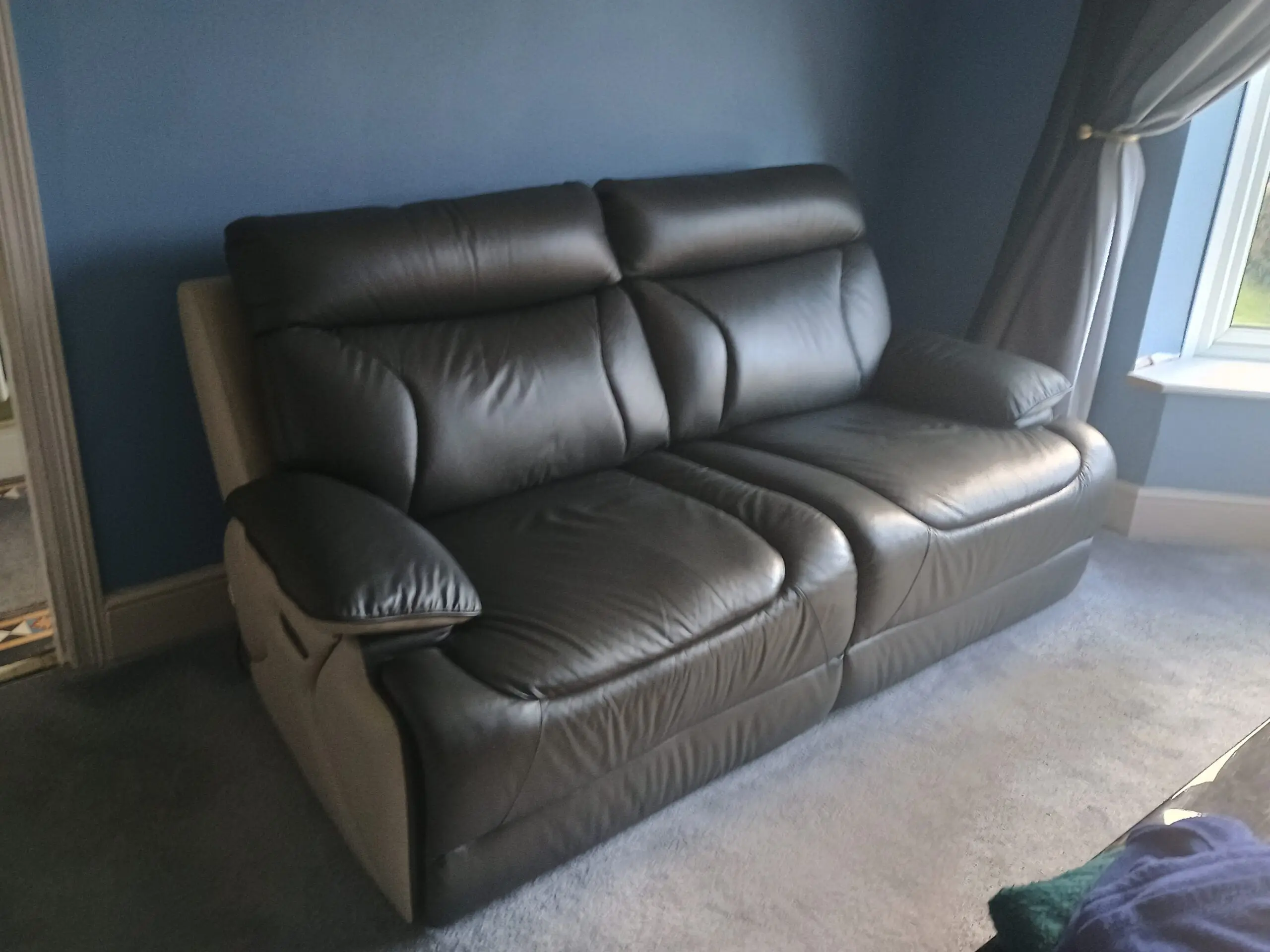 La-z-boy 3 seater power recliner sofa