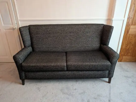 Dark grey 3 seater sofa