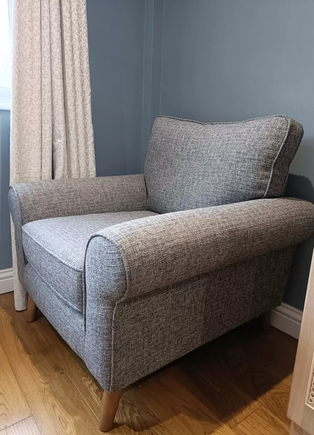 Next Mallory Arm Chair - Mid Grey