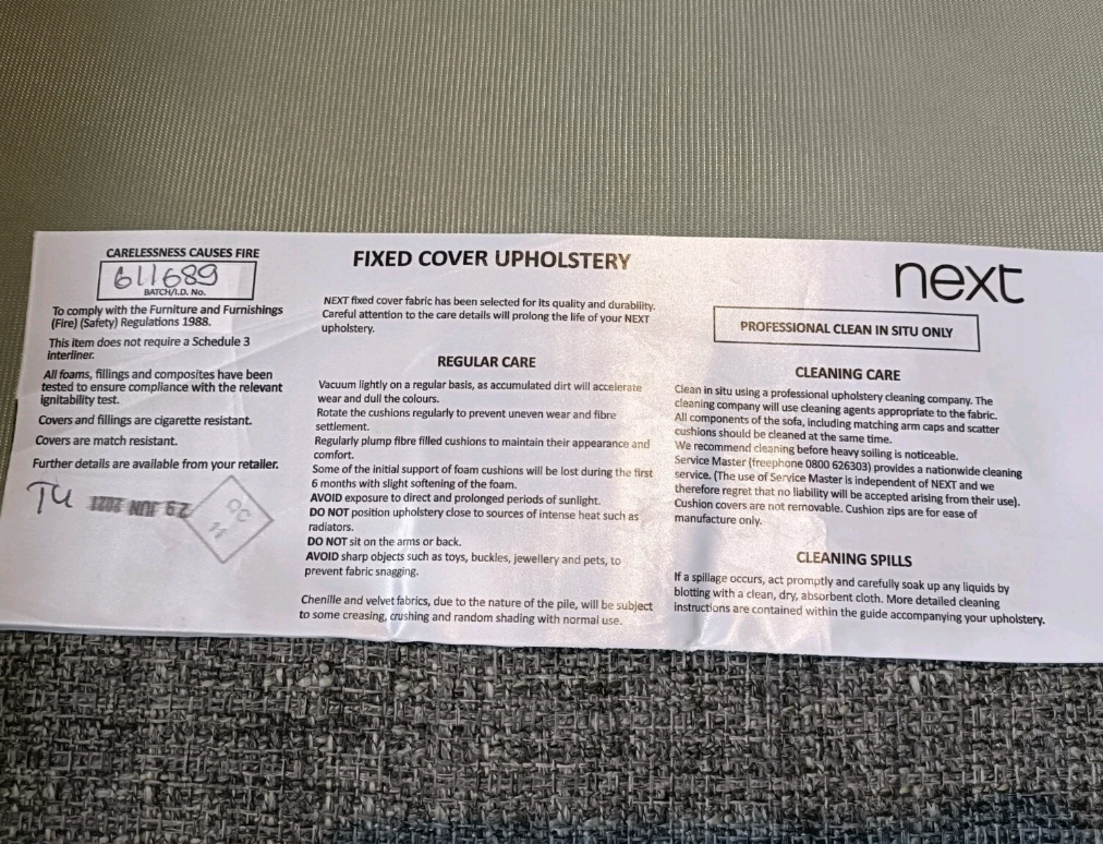 Next Mallory Arm Chair - Mid Grey