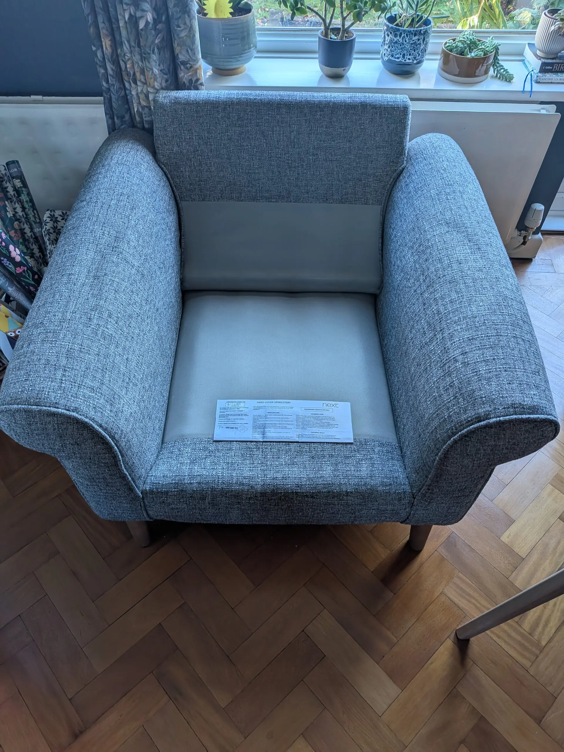 Next Mallory Arm Chair - Mid Grey
