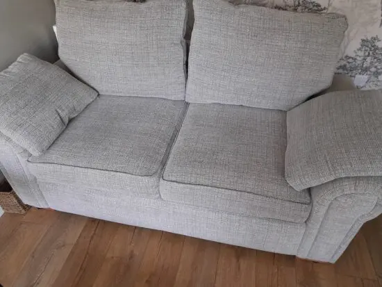 Scs 2 seater and 2 seater sofa bed.