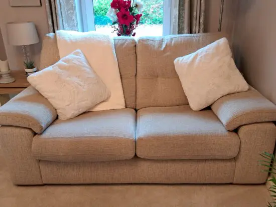 2 x 2 seater sofas from DFS. Oatmeal colour. In excellent condition