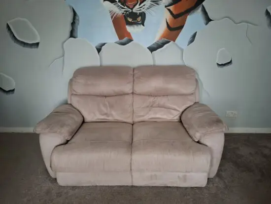 Scs fully reclining two seater sofa