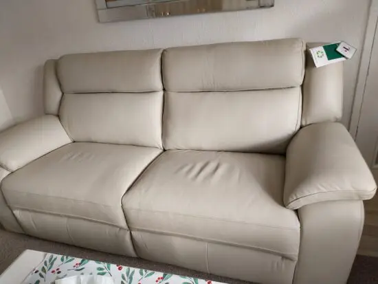 2+3 leather brand new 3 days old