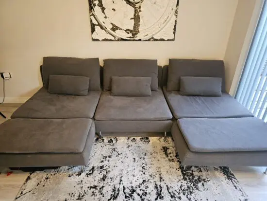 Ikea Soderhamn u-shape sofa