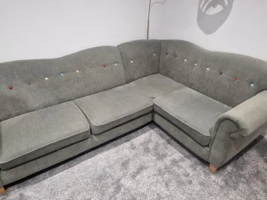 Sofology Grey Corner & 2 Seater Sofas