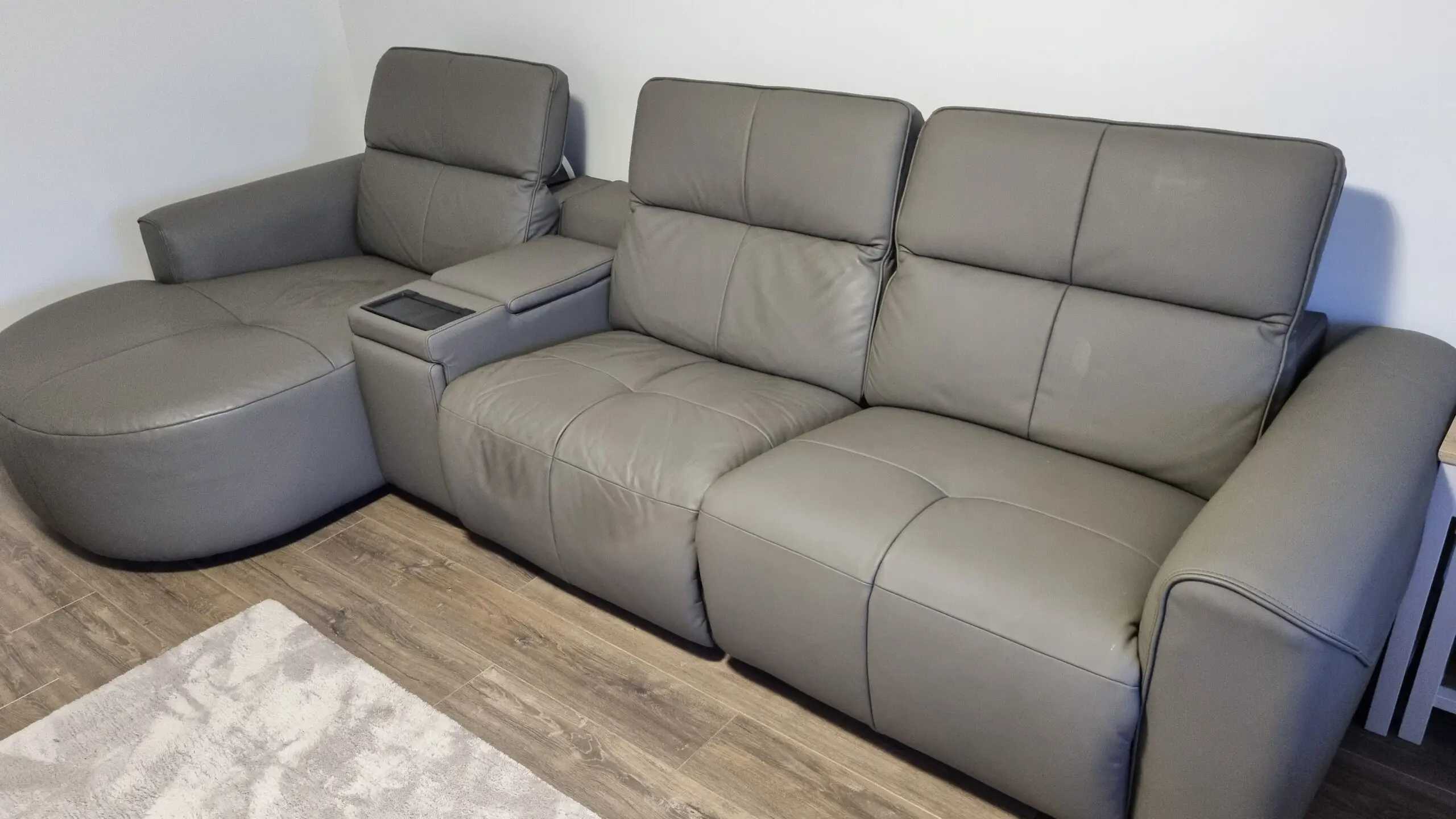 Sofology Riviera Chaise Electric Recliner Sofa