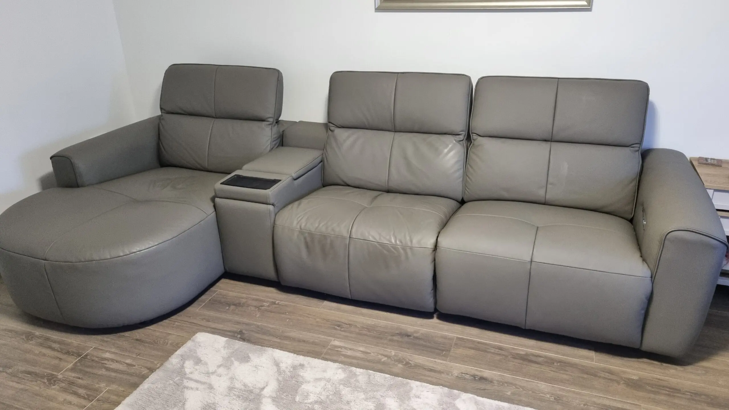 Sofology Riviera Chaise Electric Recliner Sofa