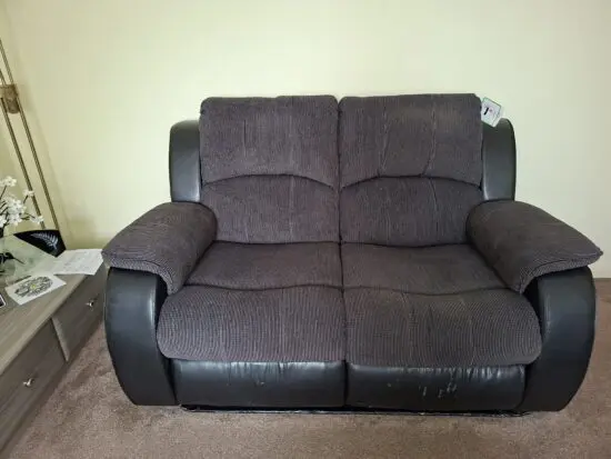 2 seater double recliner