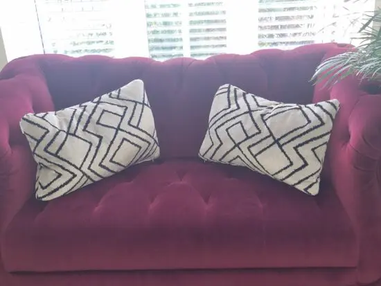 DfS plum Regency 2 seater