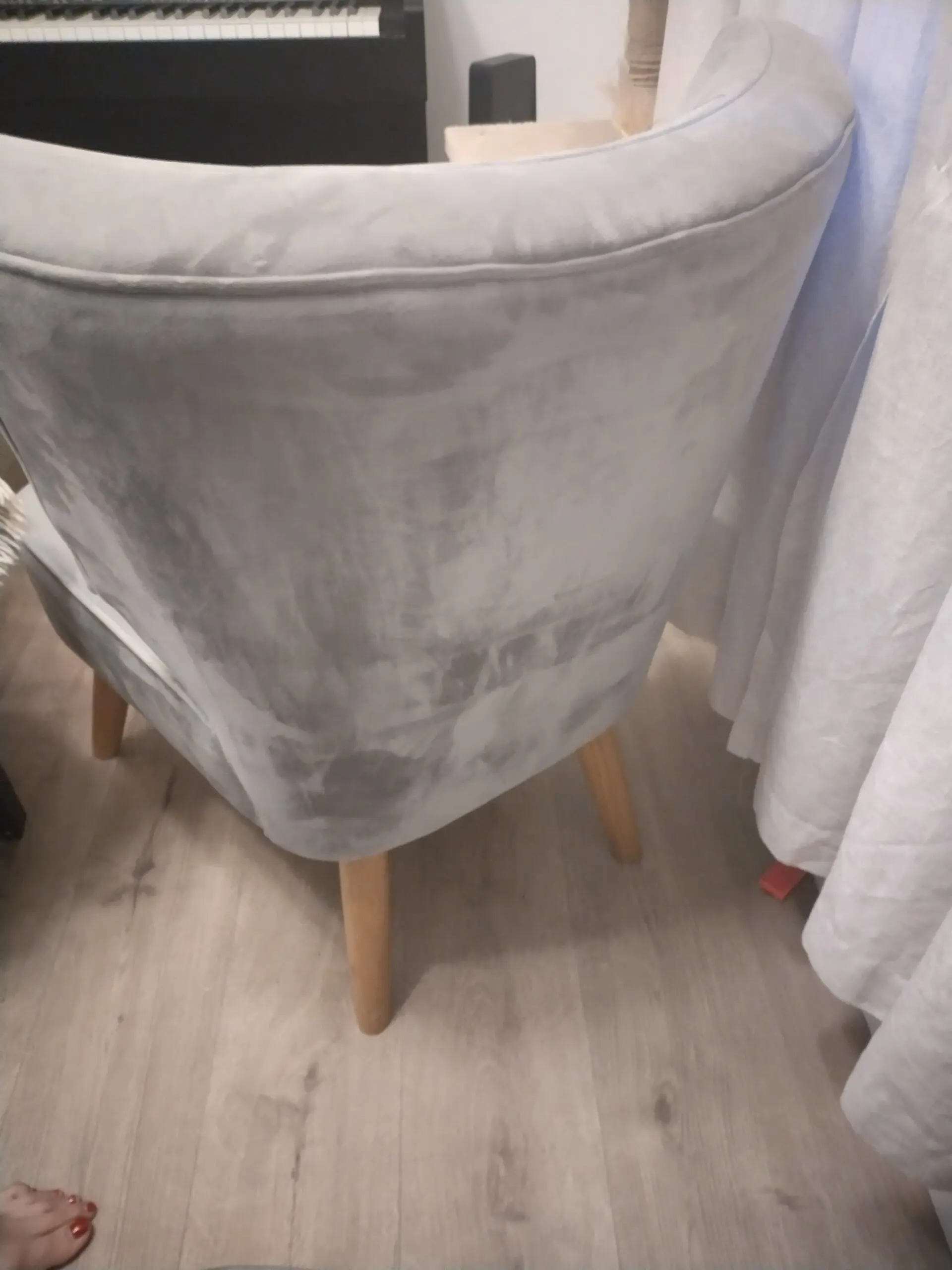 Grey Accent Chairs (Set of 2)
