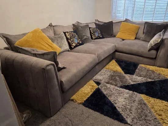 DFS Devine Sofa | Platinum Collection | Left Hand Facing | RRP 2829