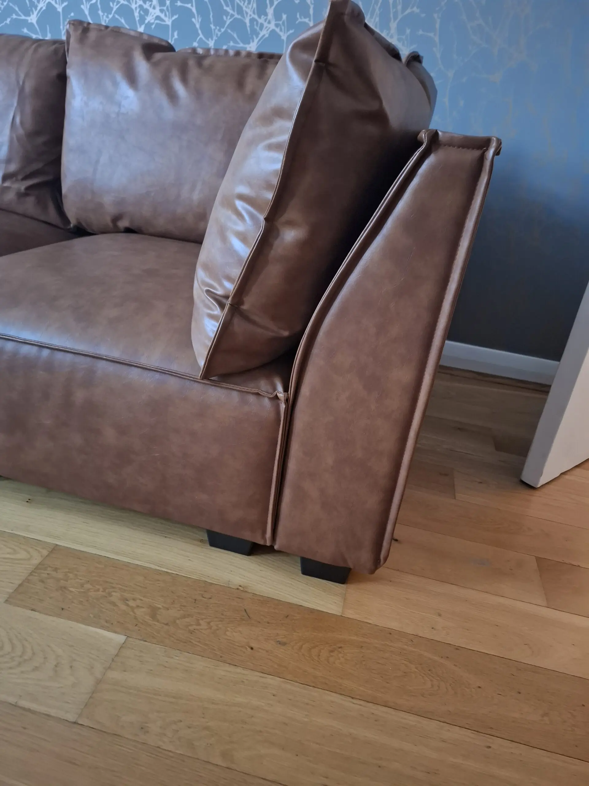 Brand new faux leather 3 seater modular sofa