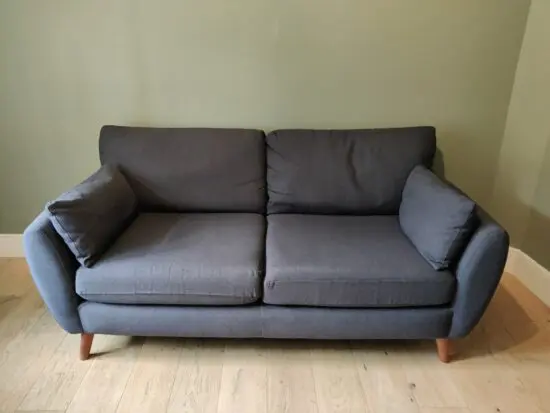 NEXT blue Wilson 3 seater sofa