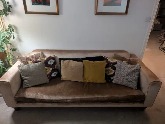 John Sankey 4 Seater Sofa