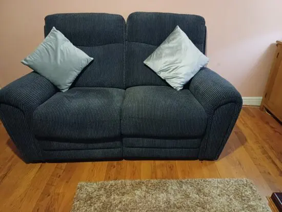 SCS - Italian Anzora 2 Seater Power Recliner Sofa and Italian Anzora 2 Seater Sofa The are in fantastic condition, with minimal signs of wear and tear. Unfortunately, we're parting with them due to a home redecoration project. Fire tags still attached. RRP Recliner settae - £1819.00p Settae - £1525.00p MY PRICE: £1000.00p for both. Appearing on SCS Website. Meaurements: Length - 1500mm Width - 1000mm Height - 1000mm Will require a van for collection - M28 area.