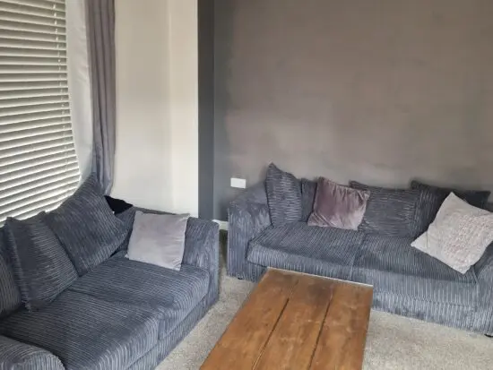 Logan™ 3 + 2 Seater Sofa Set Fabric Jumbo Cord