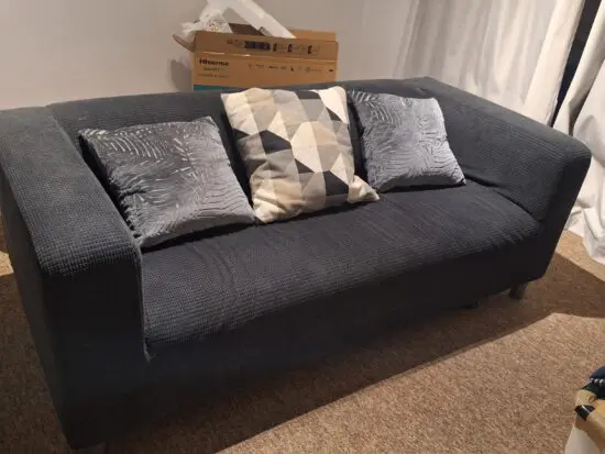 Grey Ikea Klippan Sofa