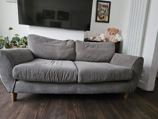 Grey 2 sester sofa