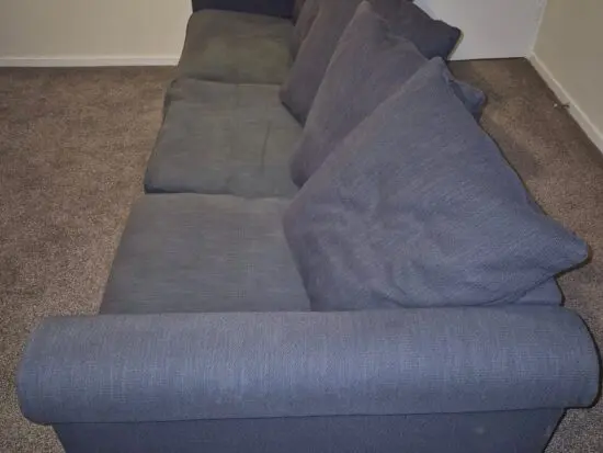 IKEA navy 3 seater GRONLID sofa