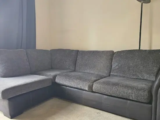 Ollie Formal Back Right Hand Facing 3 Seater Open End Corner Sofa