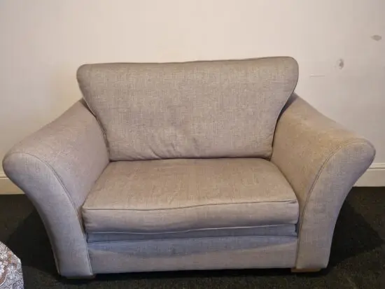 Grey 2 seater sofa