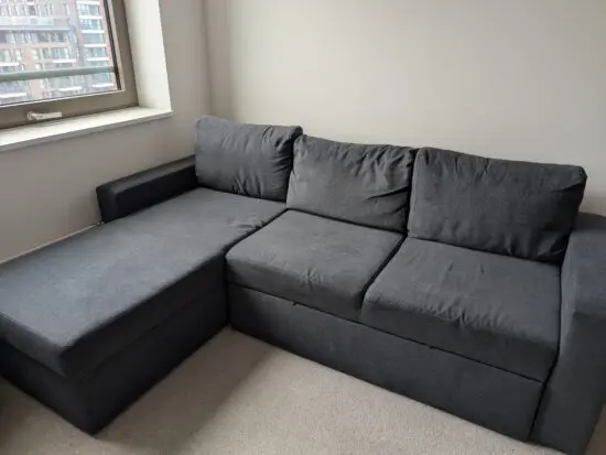 Argos Miller Pull-out Sofa - Dark Grey