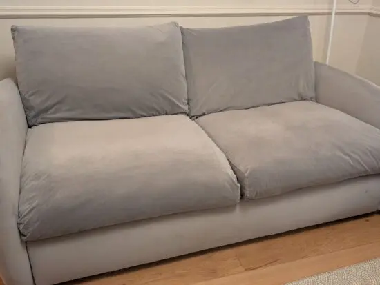 Snug Small Biggie 3 Seater Sofabed - Warm Grey