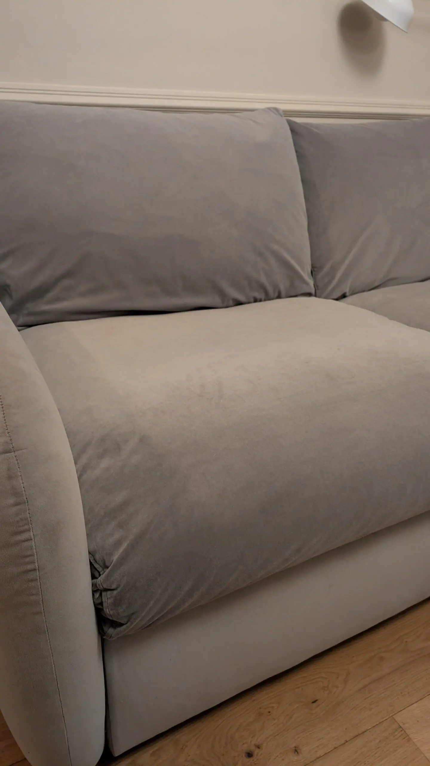 Snug Small Biggie 3 Seater Sofabed - Warm Grey