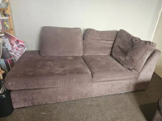 DFS brown Sturdy Sofa for sale