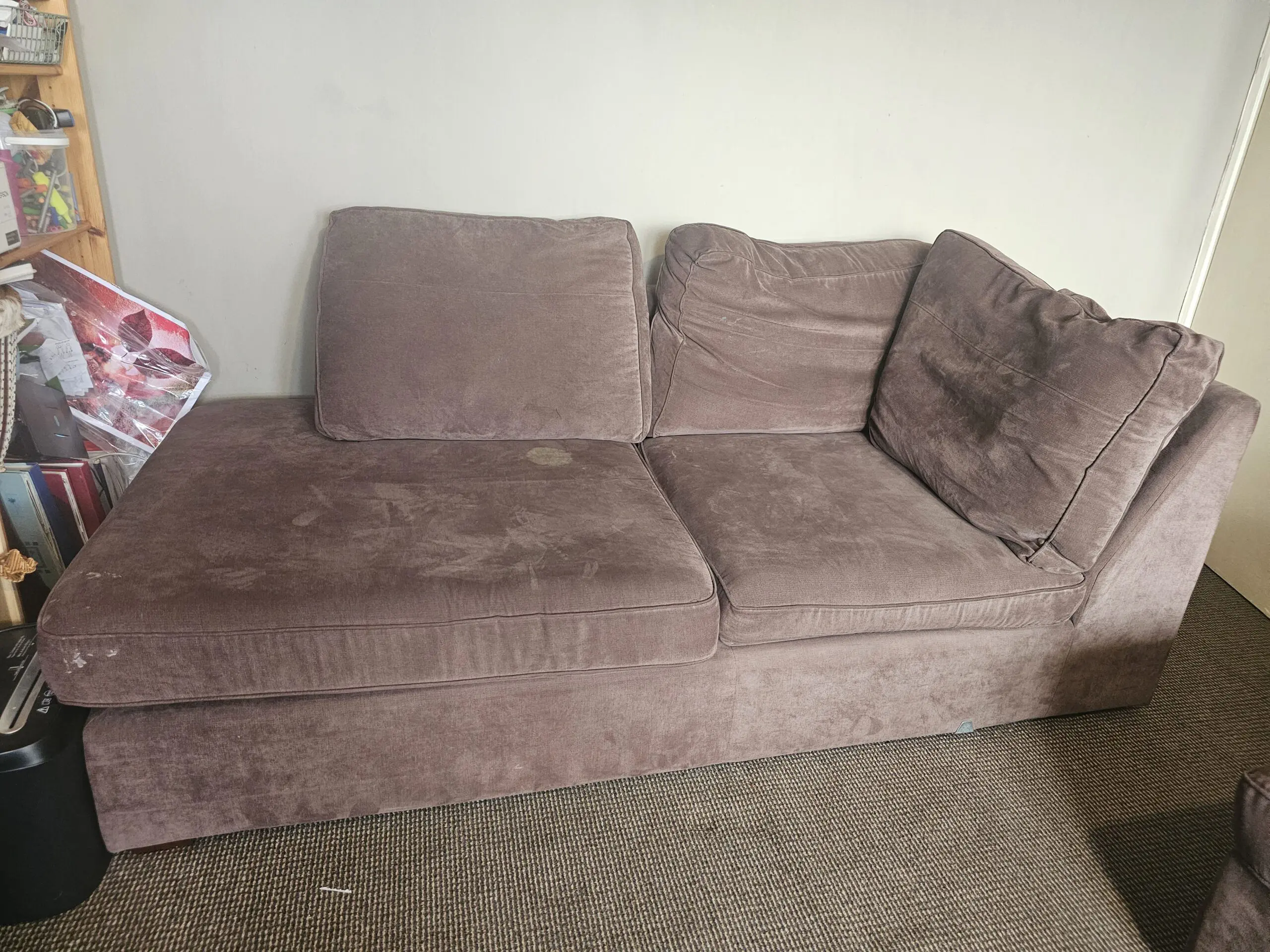 DFS brown Sturdy Sofa for sale