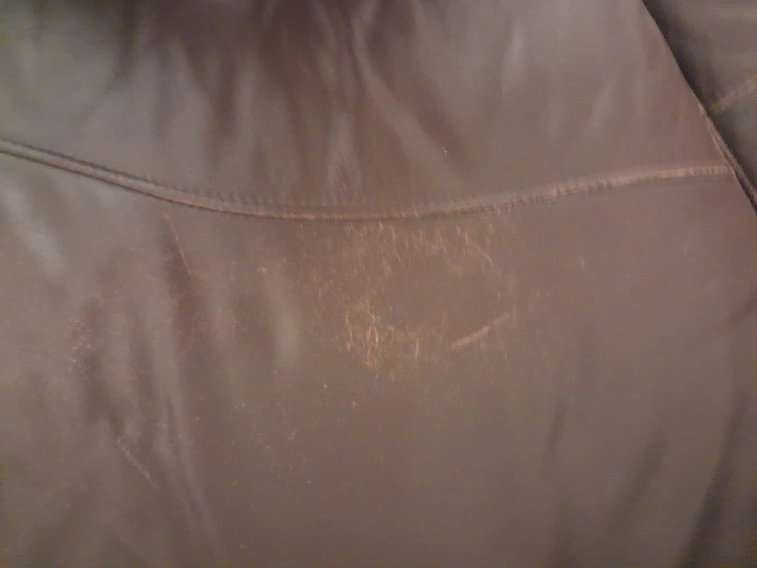 DFS Brown Leather Modular Corner Sofa