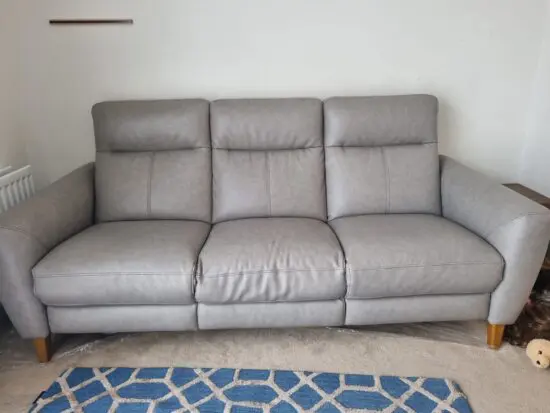 Oak Furniture Land Grey Electric Recliner